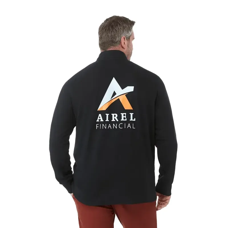 Custom Men's Classic Fleece Half Zip Pullover - Dayton — view 8
