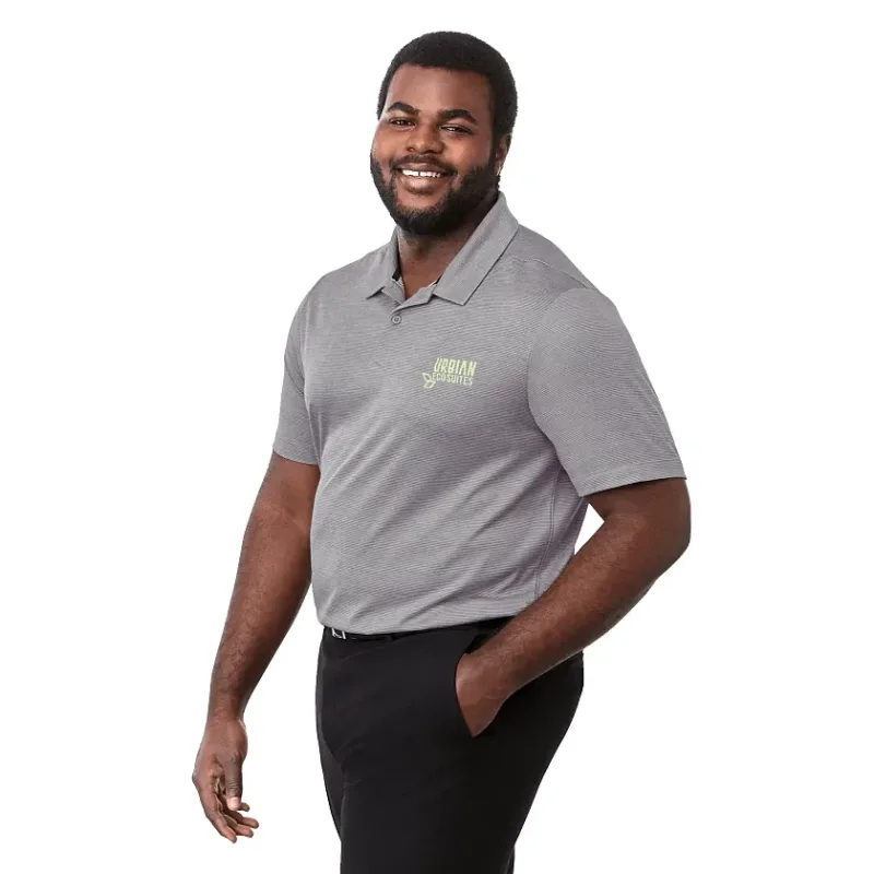 Branded Eco Short Sleeve Performance Polo - Men's DEGE — view 13