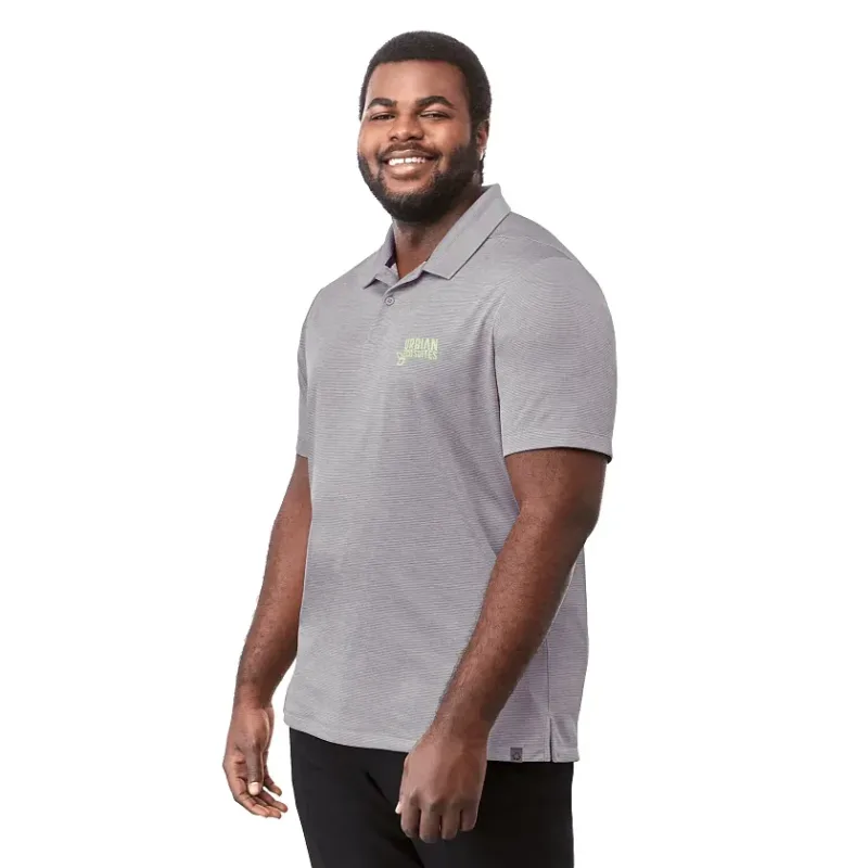 Branded Eco Short Sleeve Performance Polo - Men's DEGE — view 14