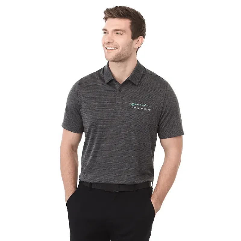 Branded Eco Short Sleeve Performance Polo - Men's DEGE — view 17