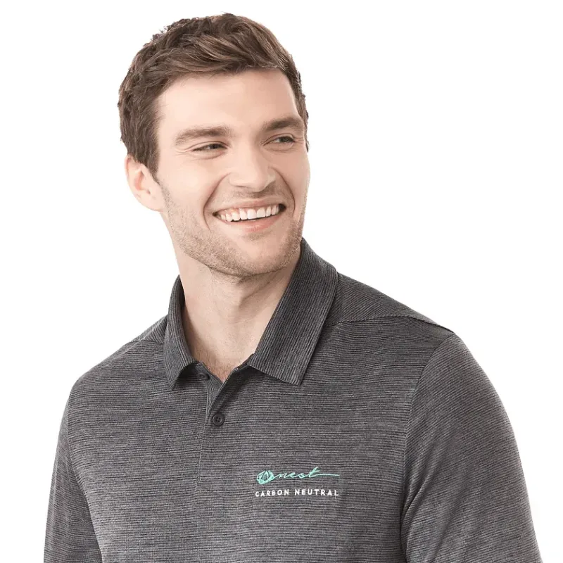 Branded Eco Short Sleeve Performance Polo - Men's DEGE — view 23