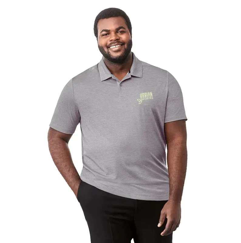 Branded Eco Short Sleeve Performance Polo - Men's DEGE — view 6