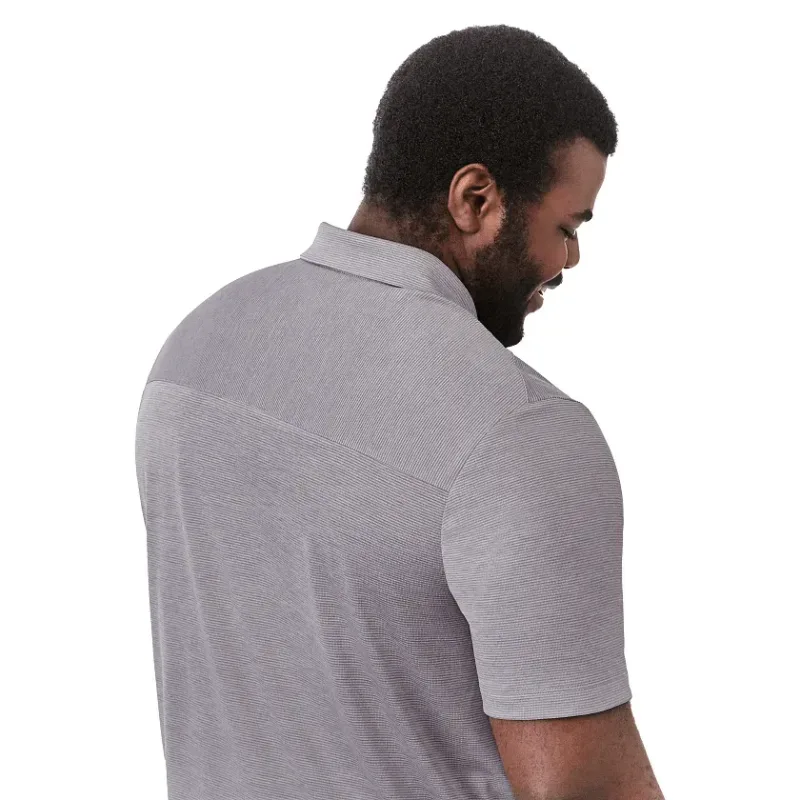 Branded Eco Short Sleeve Performance Polo - Men's DEGE — view 9