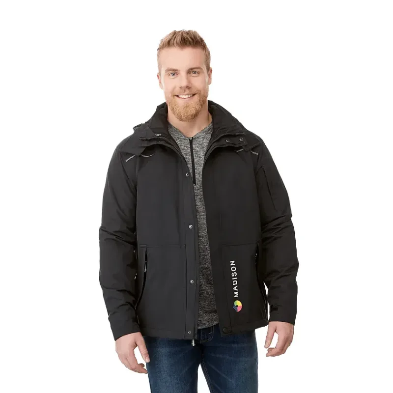 Custom Waterproof 3-in-1 Men's Dutra Jacket — view 4