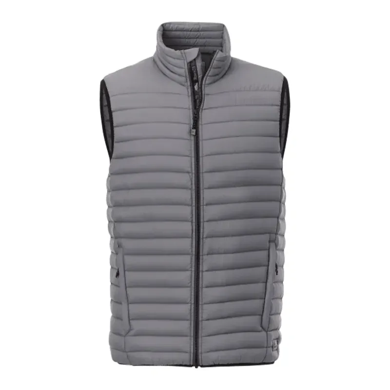 Branded Roots73 Down Puffer Vest for Men - Lightweight — view 3