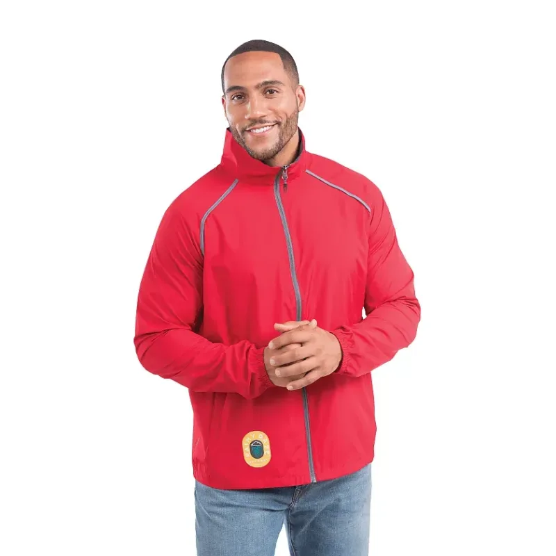Customizable EGMONT Lightweight Packable Men's Jacket — view 14