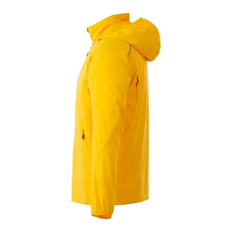 Custom Men's Lightweight Water Resistant Jacket with Hood - FLINT — view 10