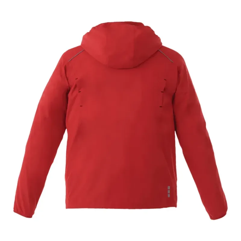 Custom Men's Lightweight Water Resistant Jacket with Hood - FLINT — view 13