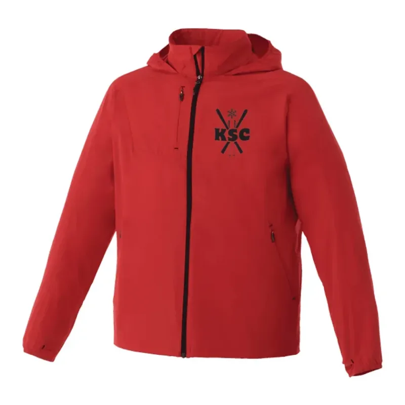Custom Men's Lightweight Water Resistant Jacket with Hood - FLINT — view 15