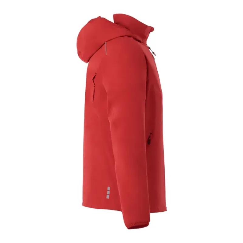 Custom Men's Lightweight Water Resistant Jacket with Hood - FLINT — view 17
