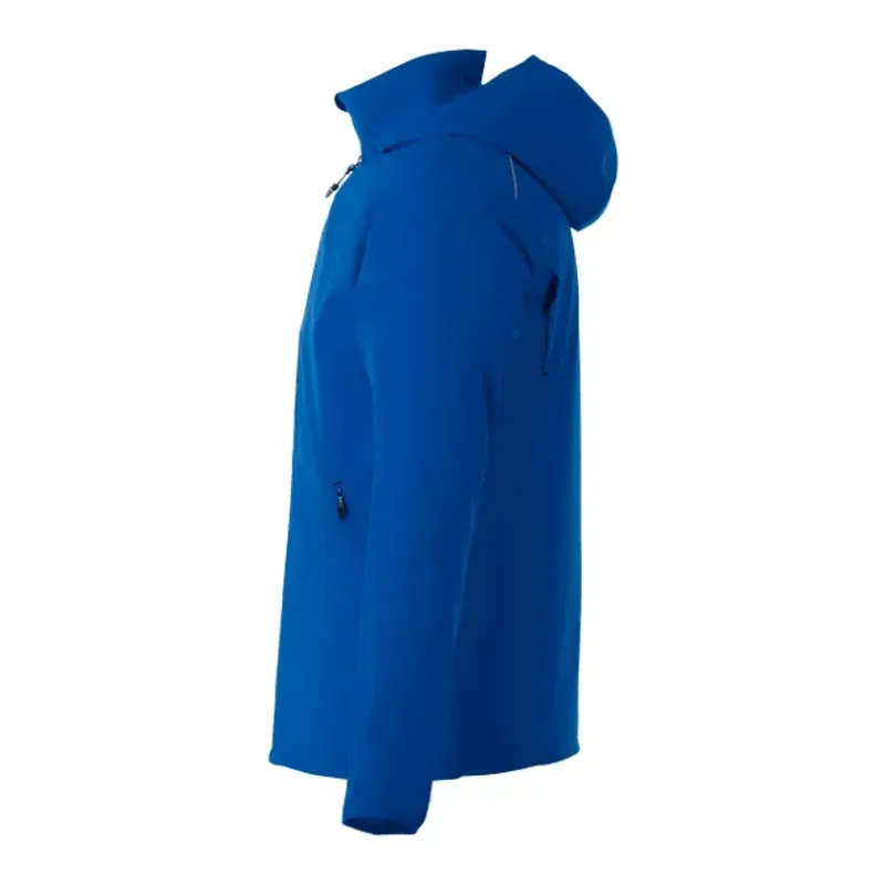 Custom Men's Lightweight Water Resistant Jacket with Hood - FLINT — view 26
