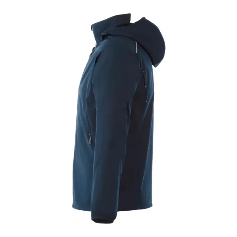 Custom Men's Lightweight Water Resistant Jacket with Hood - FLINT — view 31