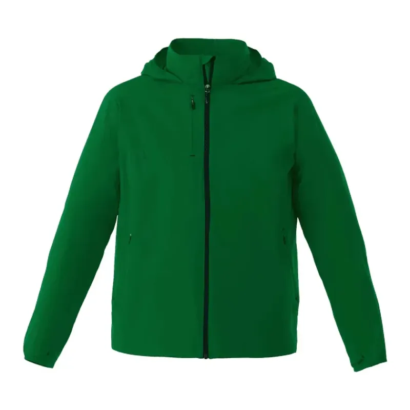Custom Men's Lightweight Water Resistant Jacket with Hood - FLINT — view 33
