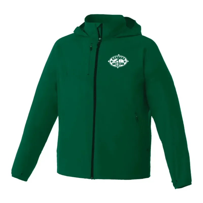 Custom Men's Lightweight Water Resistant Jacket with Hood - FLINT — view 36