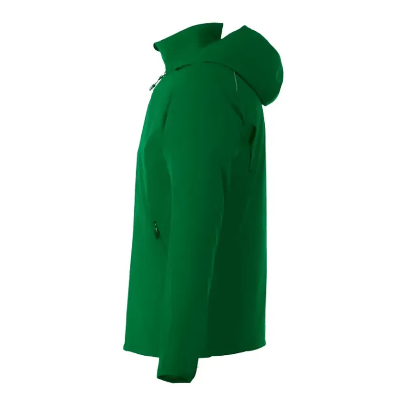 Custom Men's Lightweight Water Resistant Jacket with Hood - FLINT — view 37