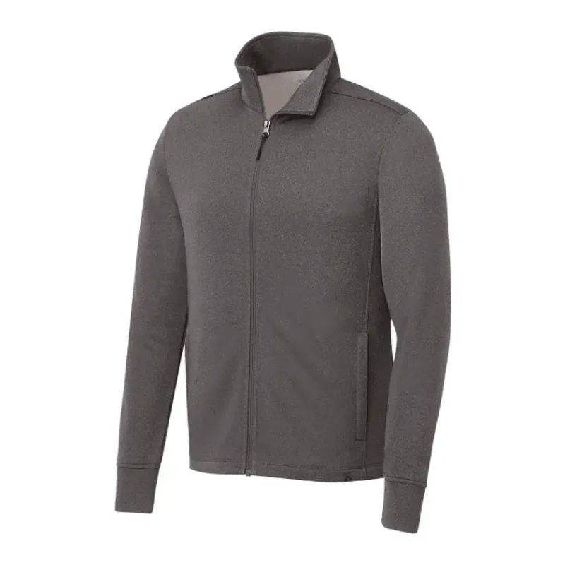 Personalized Men's Frazier Eco Knit Jacket with Removable No Contact Keychain — view 4