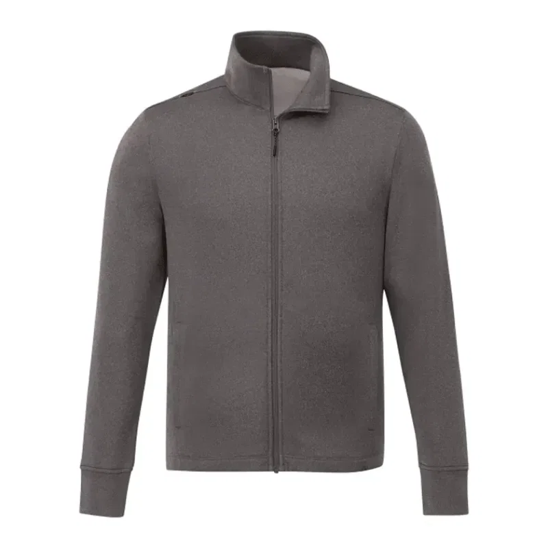 Personalized Men's Frazier Eco Knit Jacket with Removable No Contact Keychain — view 7