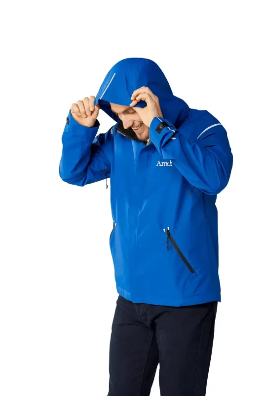 Customizable Men's Gearhart Softshell Waterproof Jacket — view 9