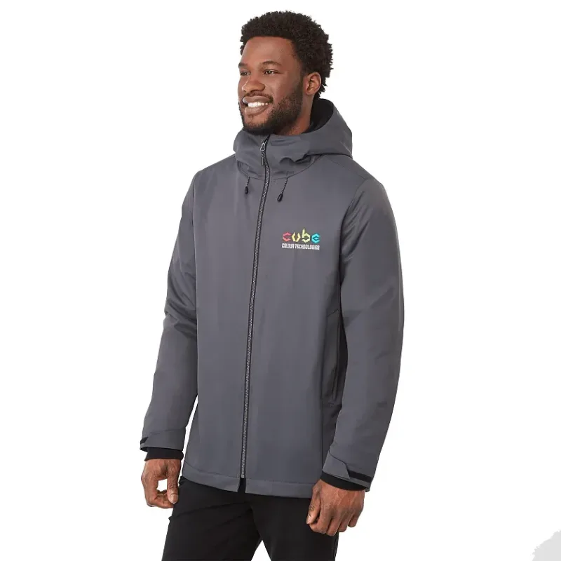 Branded Eco-Friendly Hardy Insulated Men's Jacket — view 13
