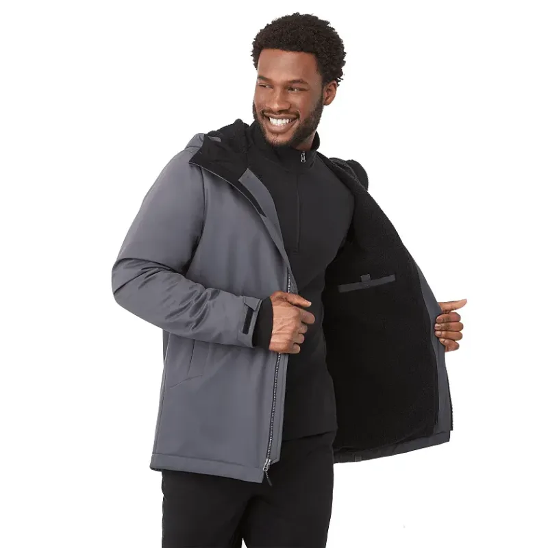 Branded Eco-Friendly Hardy Insulated Men's Jacket — view 16
