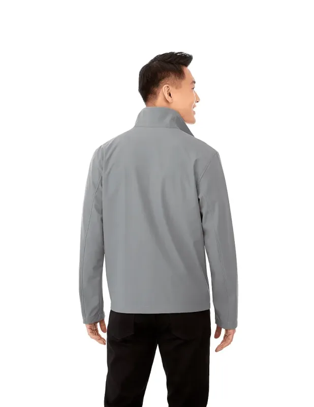 Branded Men's Karmine Lightweight Softshell Jacket - Water Repellent — view 14