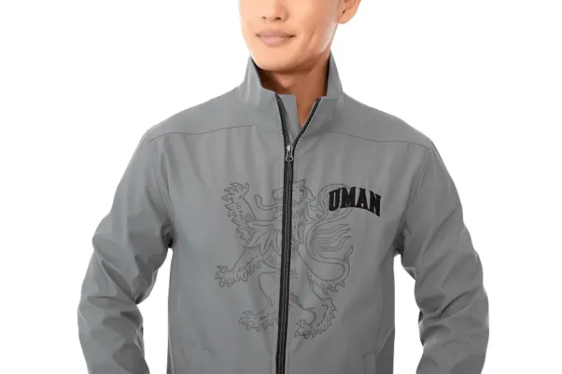 Branded Men's Karmine Lightweight Softshell Jacket - Water Repellent — view 16