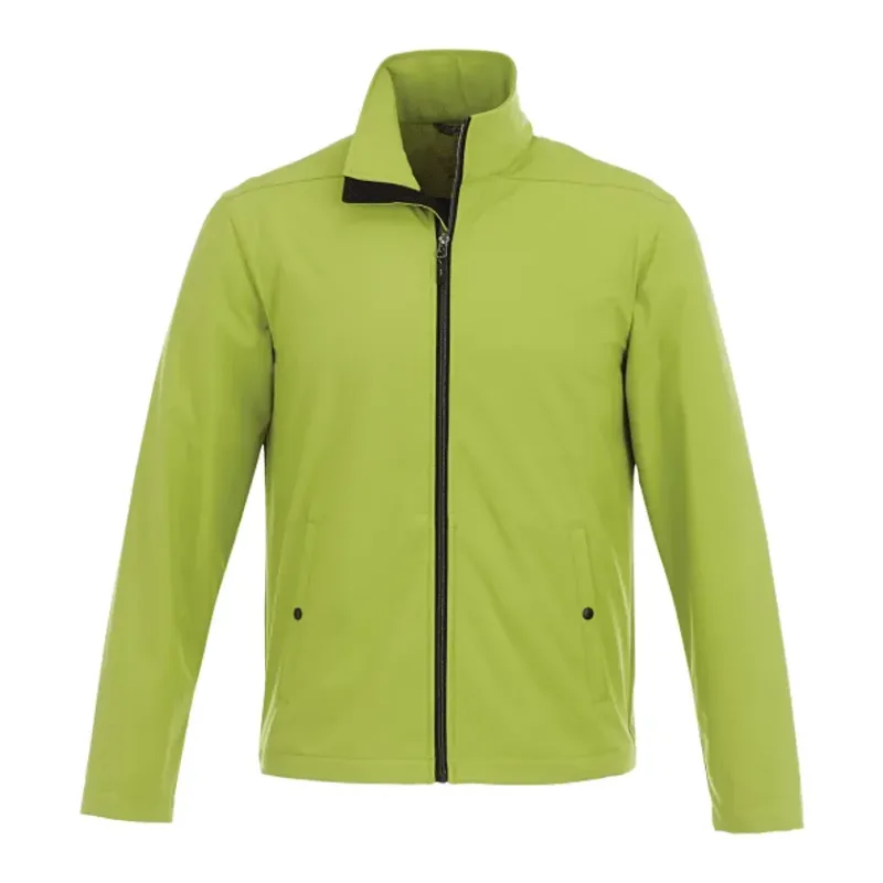 Branded Men's Karmine Lightweight Softshell Jacket - Water Repellent — view 4