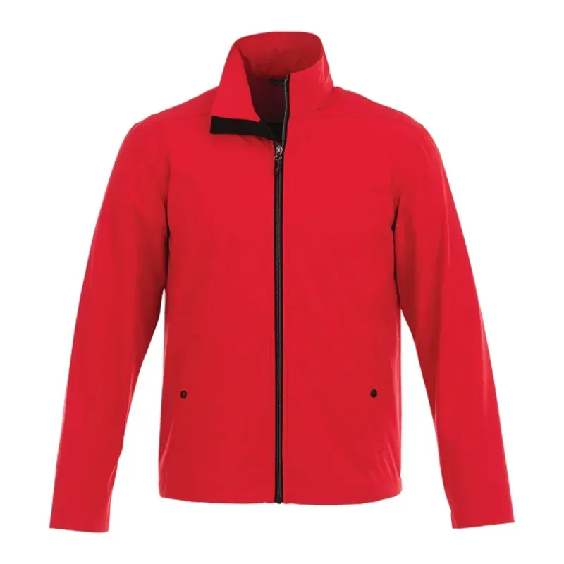 Branded Men's Karmine Lightweight Softshell Jacket - Water Repellent — view 6