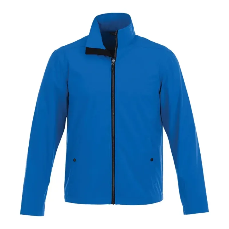 Branded Men's Karmine Lightweight Softshell Jacket - Water Repellent — view 8