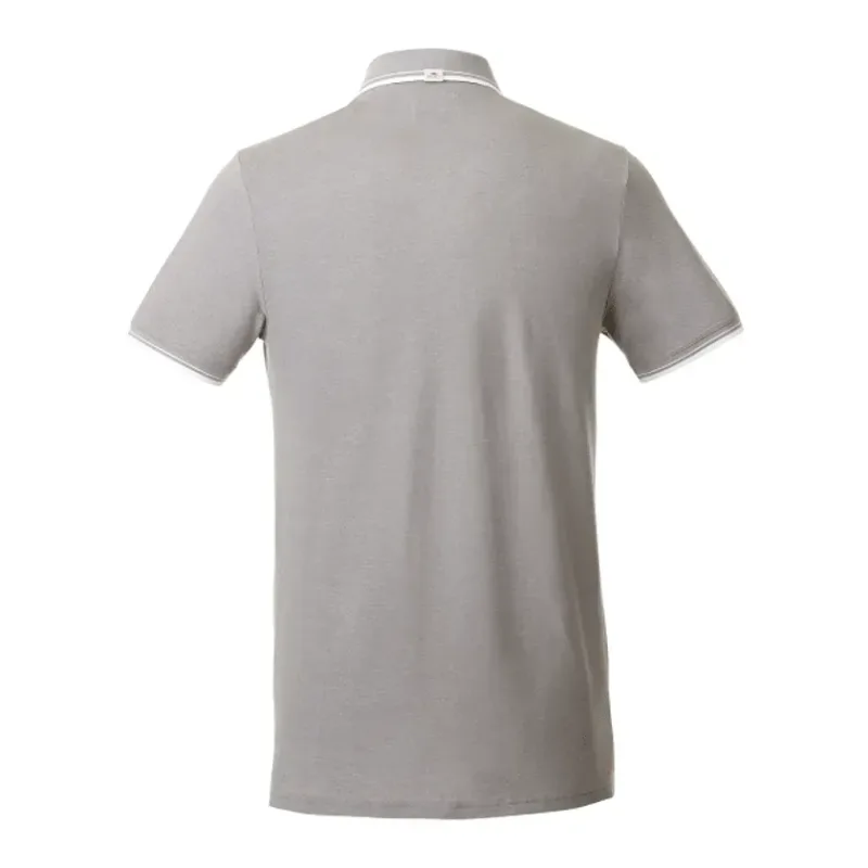 Custom Branded Roots73 Limestone Short Sleeve Polo for Men — view 15