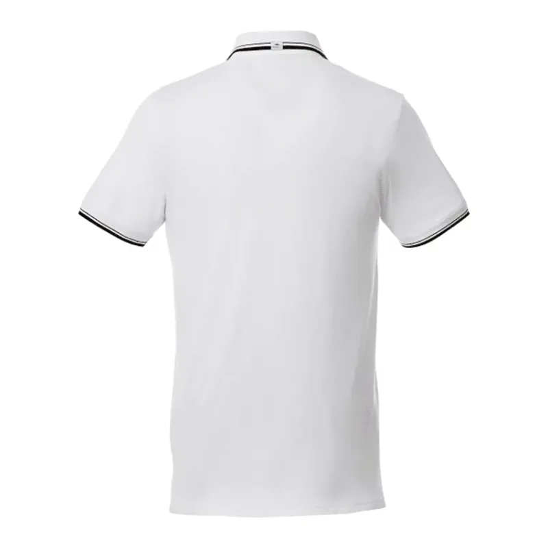 Custom Branded Roots73 Limestone Short Sleeve Polo for Men — view 6