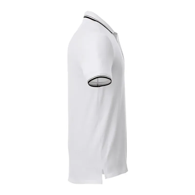 Custom Branded Roots73 Limestone Short Sleeve Polo for Men — view 9