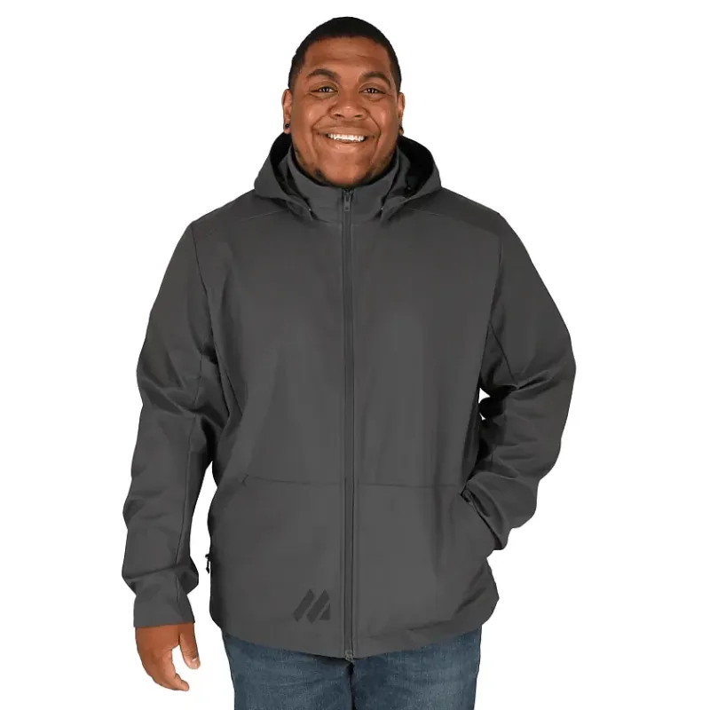 Branded Eco Softshell Jacket - MANZANO Men's — view 14