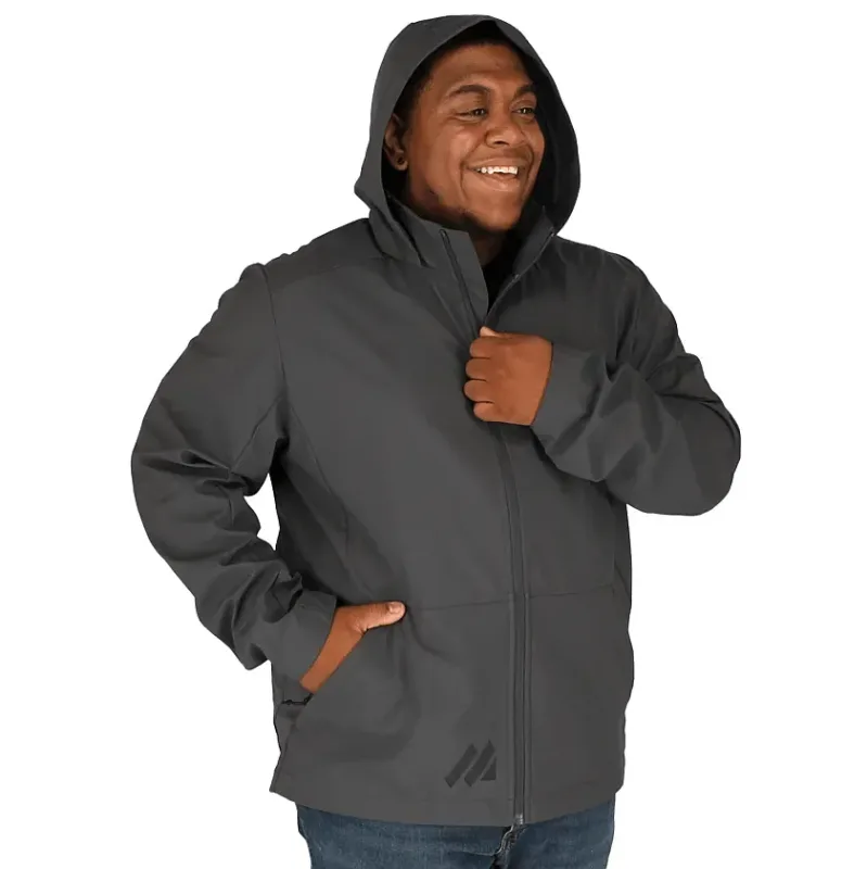 Branded Eco Softshell Jacket - MANZANO Men's — view 20