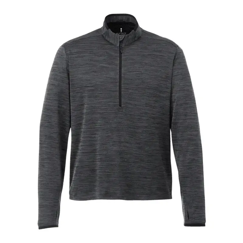 Custom Men's Mather Performance Knit Half Zip with Thumb Holes