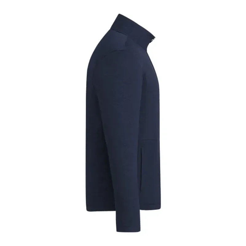 Customizable Eco Knit Full Zip Men's Jacket - MERRITT — view 12