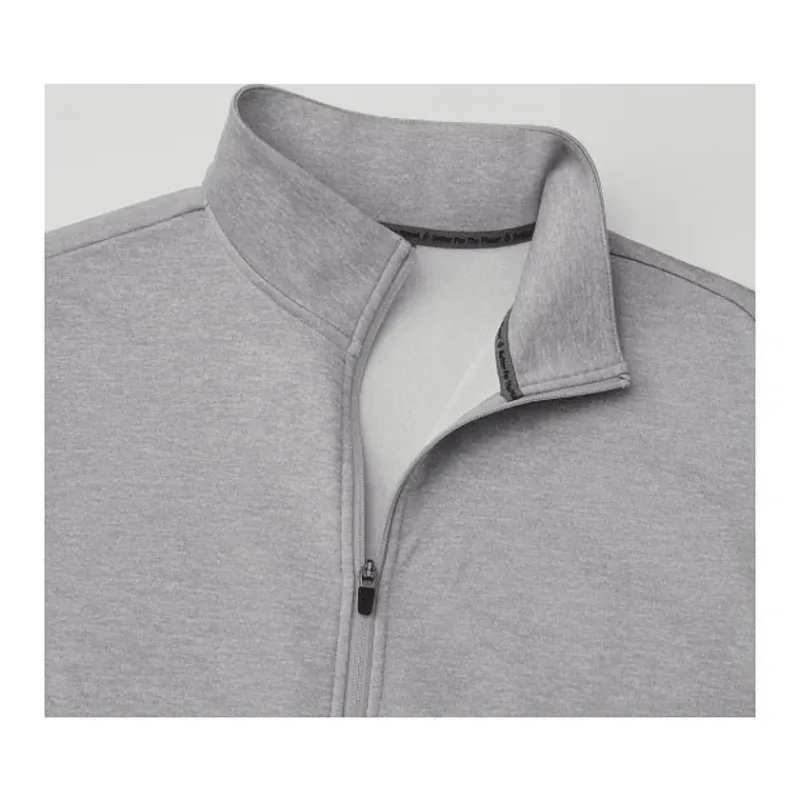 Customizable Eco Knit Full Zip Men's Jacket - MERRITT — view 20