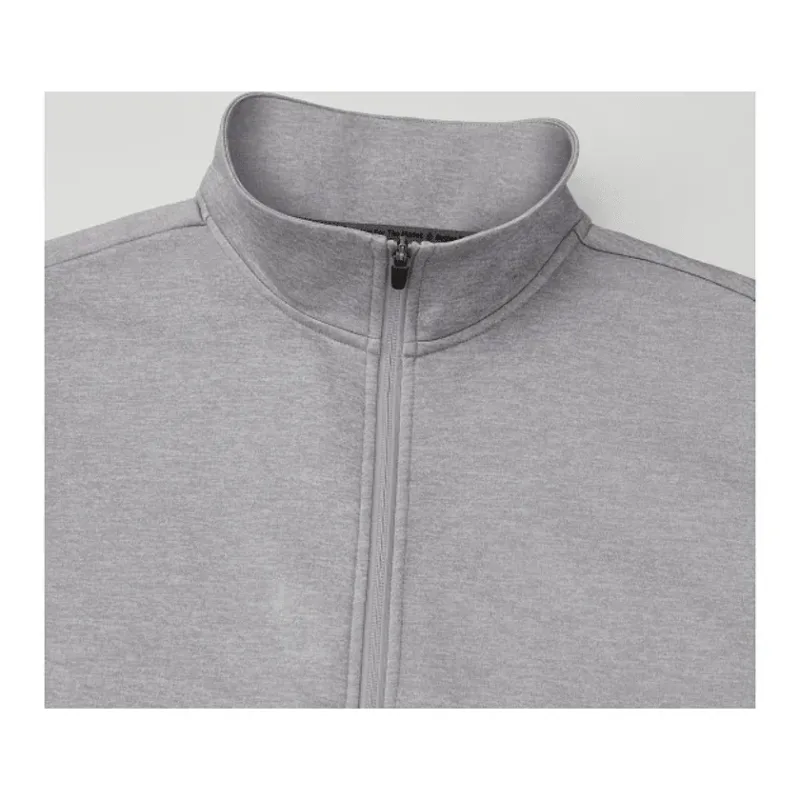 Customizable Eco Knit Full Zip Men's Jacket - MERRITT — view 21