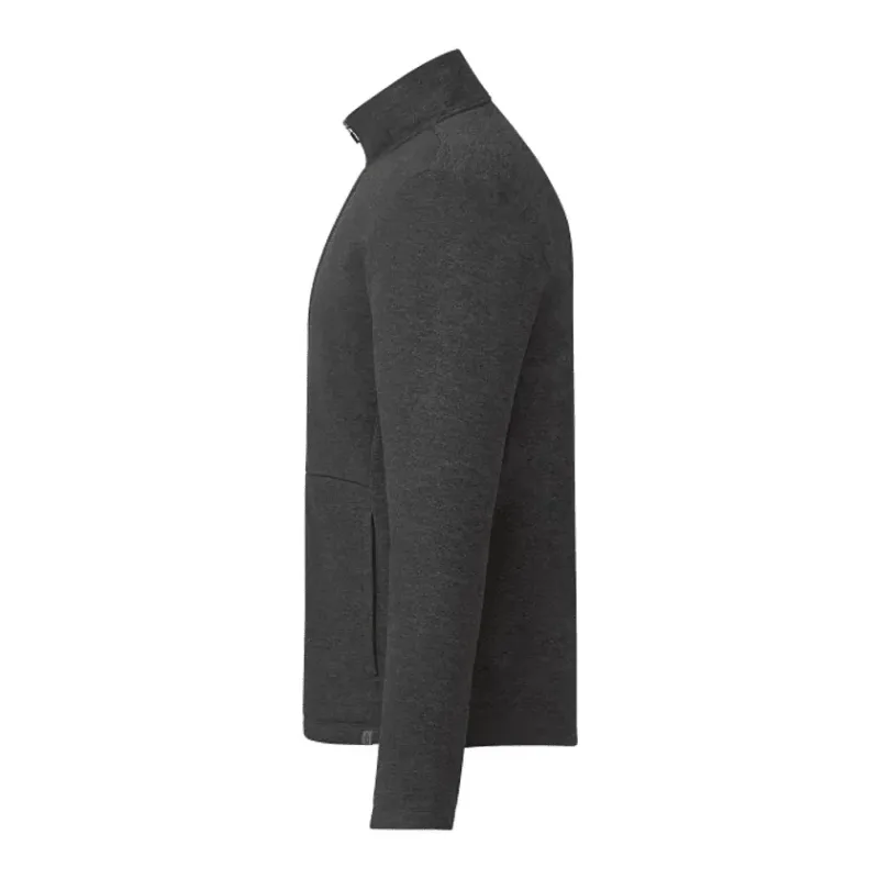Customizable Eco Knit Full Zip Men's Jacket - MERRITT — view 36