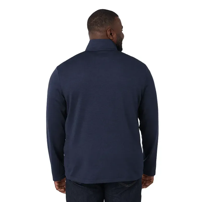 Customizable Eco Knit Full Zip Men's Jacket - MERRITT — view 9