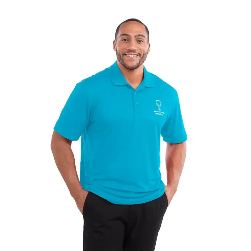 Men's MORENO Short Sleeve Performance Polo — view 13