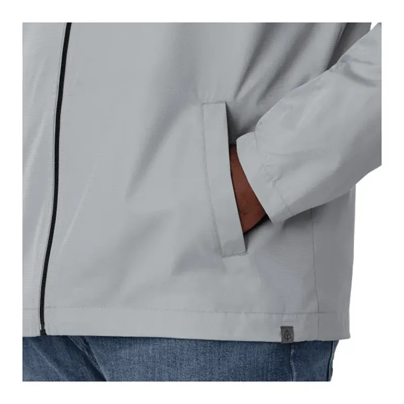 Personalized Men's Eco Water Resistant Lightweight Jacket - MORGAN — view 17