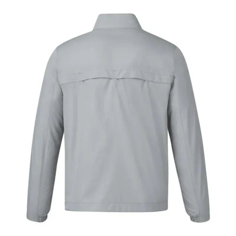 Personalized Men's Eco Water Resistant Lightweight Jacket - MORGAN — view 21