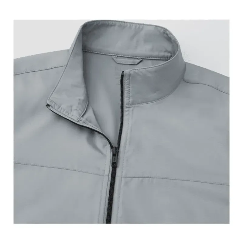Personalized Men's Eco Water Resistant Lightweight Jacket - MORGAN — view 23