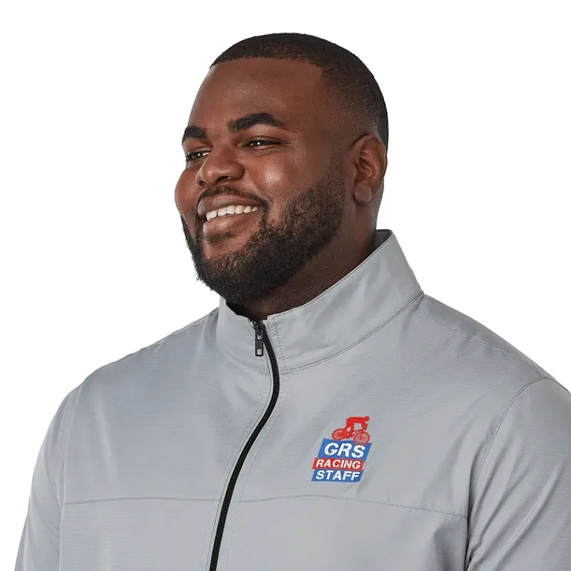 Personalized Men's Eco Water Resistant Lightweight Jacket - MORGAN — view 31