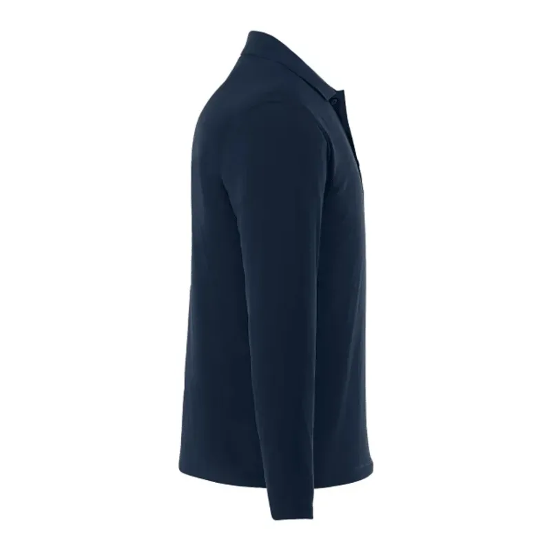 Custom Branded MORI Long Sleeve Performance Polo for Men — view 16