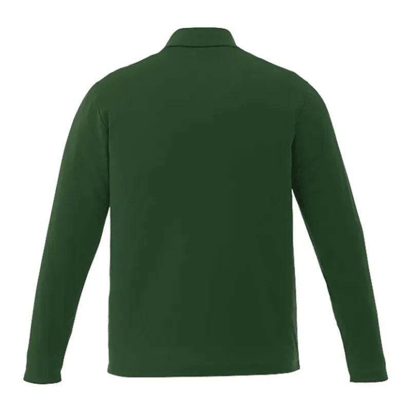 Custom Branded MORI Long Sleeve Performance Polo for Men — view 18