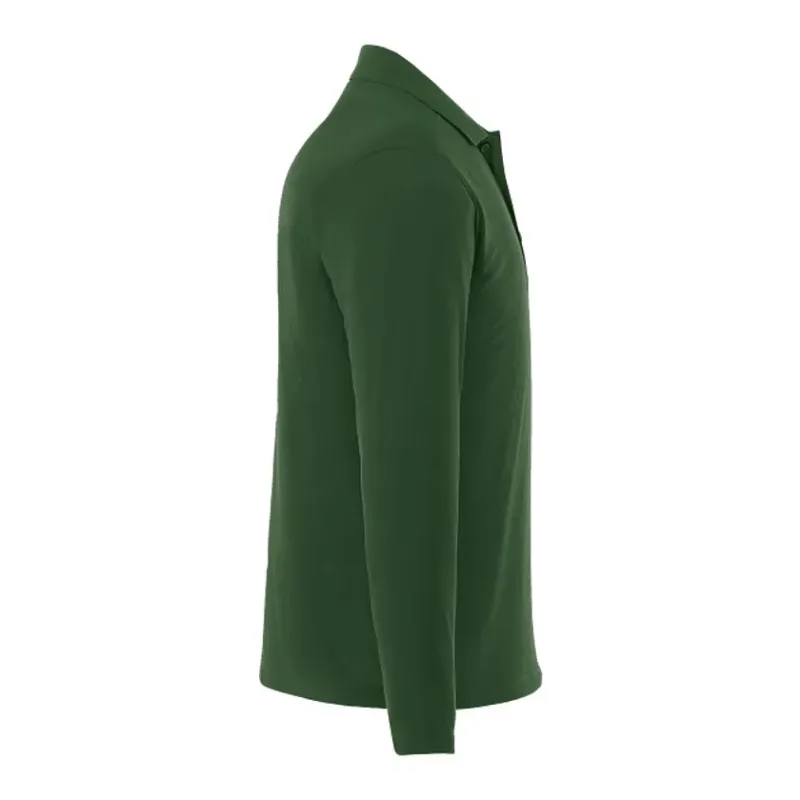 Custom Branded MORI Long Sleeve Performance Polo for Men — view 20