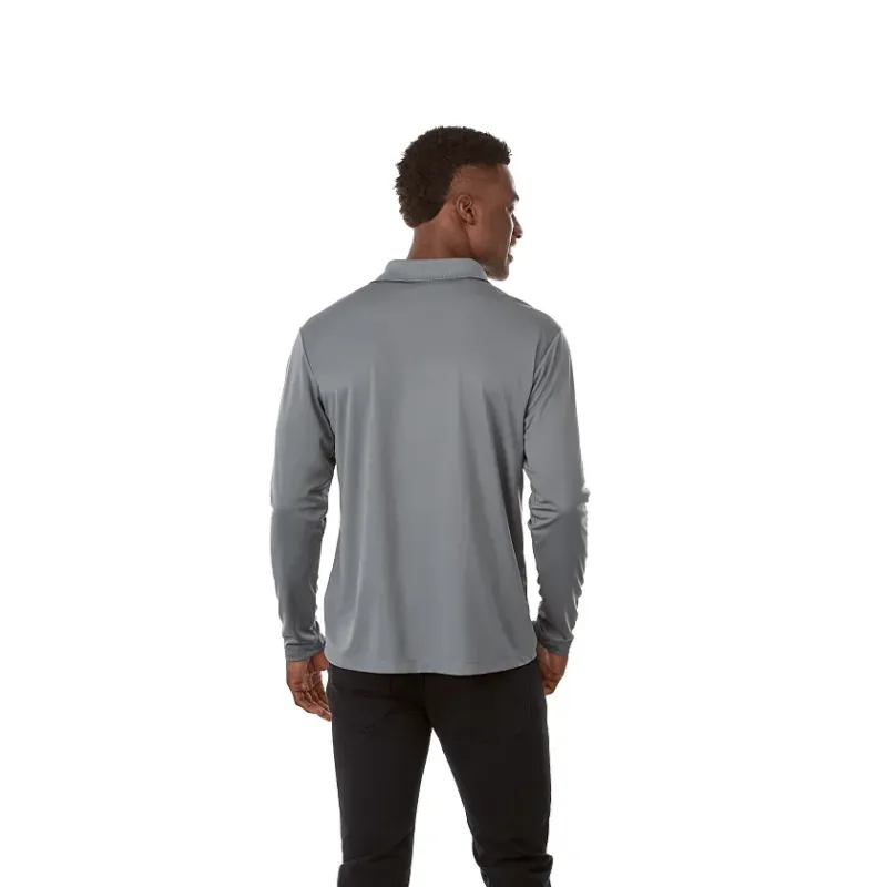 Custom Branded MORI Long Sleeve Performance Polo for Men — view 23