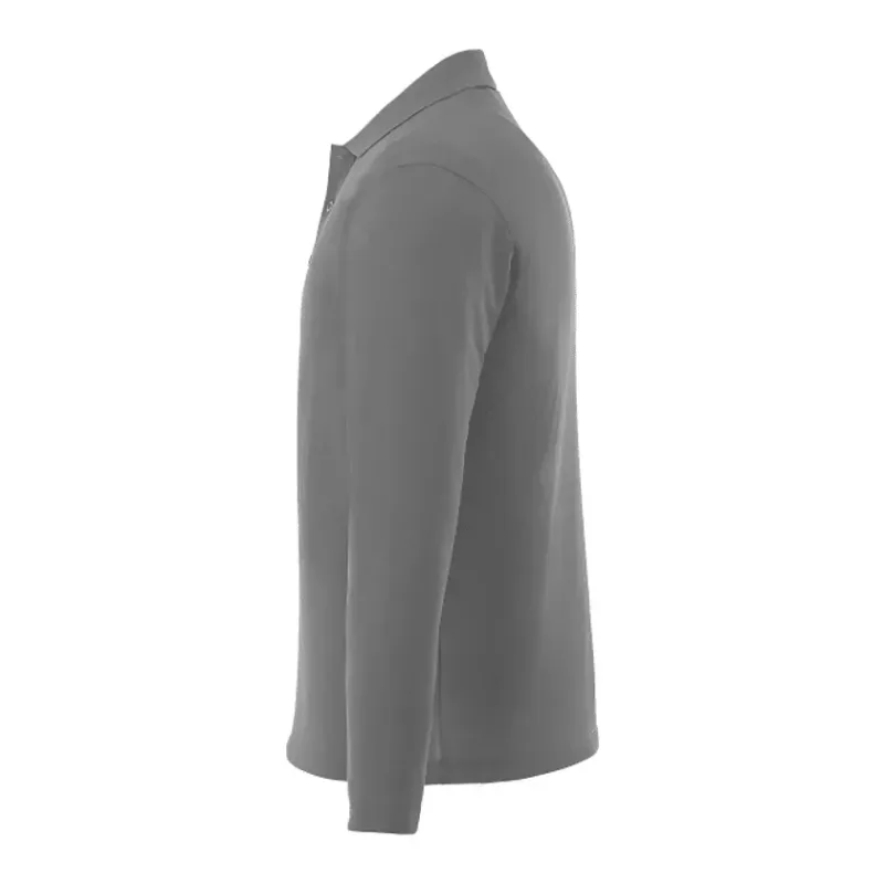 Custom Branded MORI Long Sleeve Performance Polo for Men — view 26